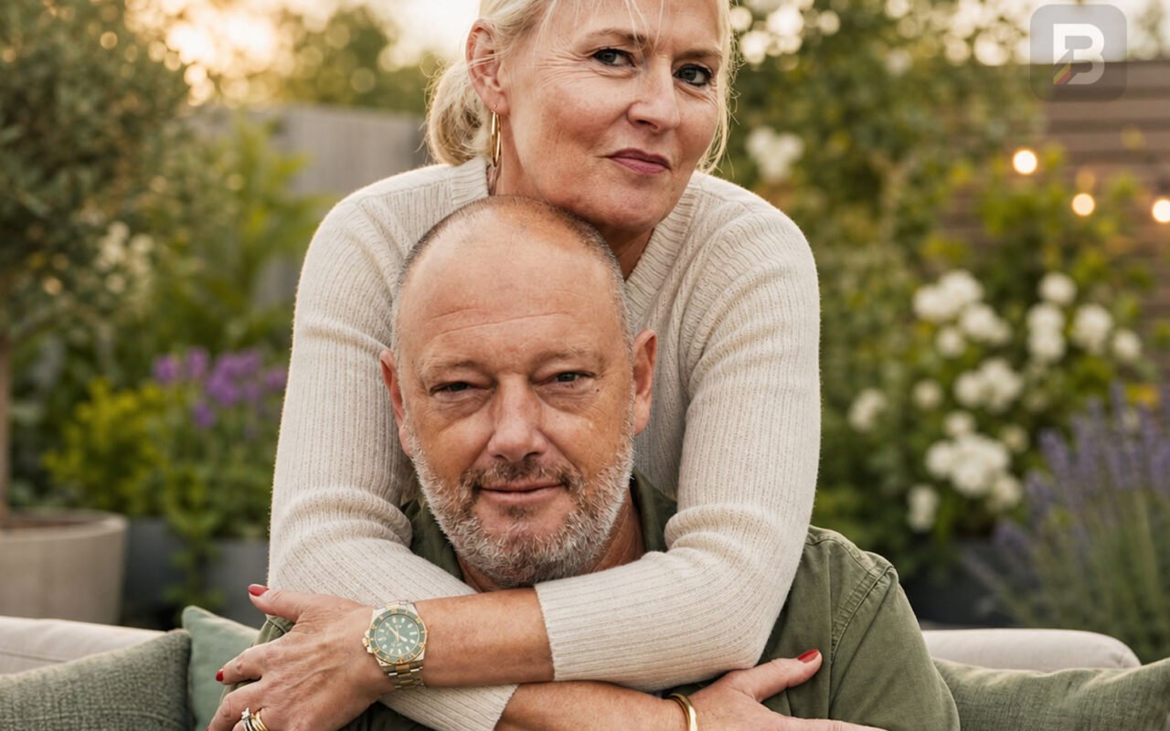 Dominique Persoone en zijn vrouw Fabienne De Staerke