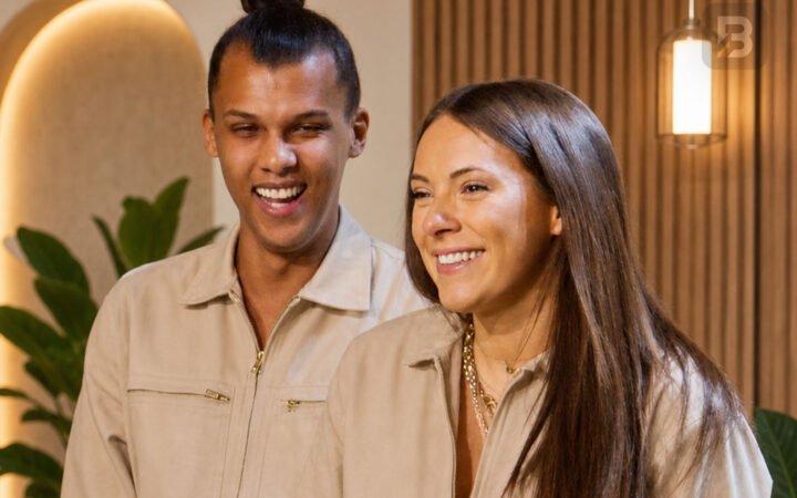 Stromae en zijn vrouw Coralie Barbier
